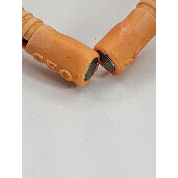 CEO-V CV638 Brown Orange T6-40 Flexible 54-16-132 Eyeglasses Frame Demo New - Picture 7 of 15